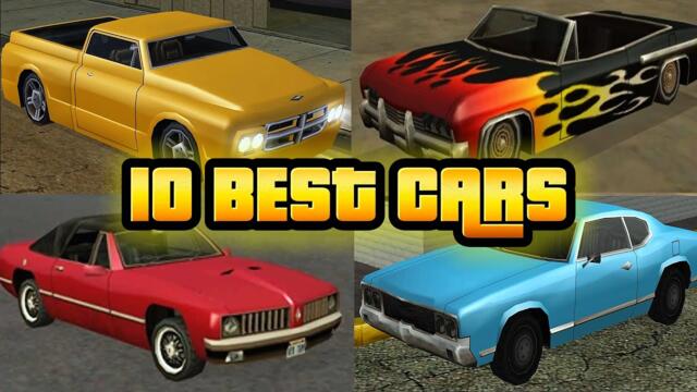 Top 10 BEST Muscle Cars & Lowriders in GTA San Andreas