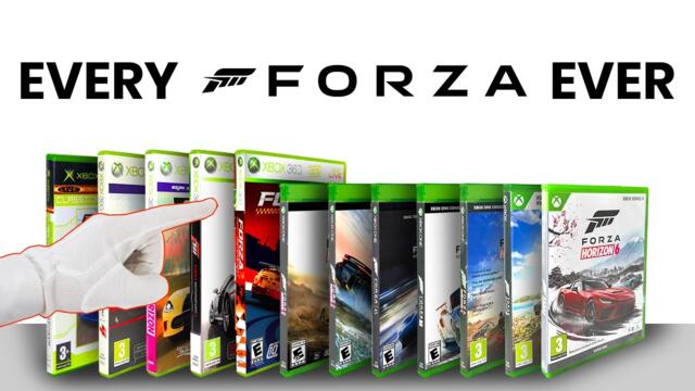 Unboxing Every Forza Game Ever (2005-2026)