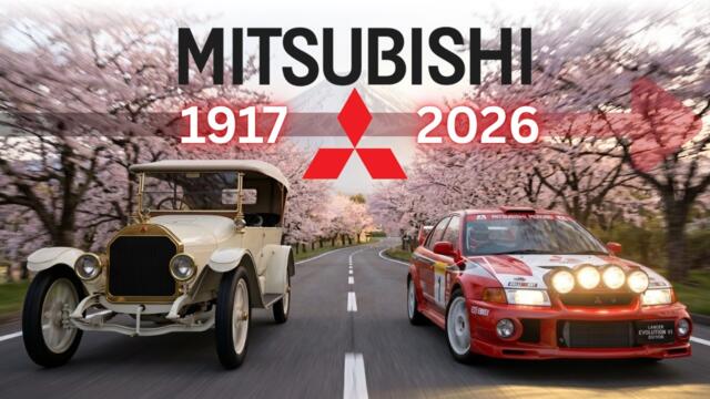 Mitsubishi Evolution (1917-2026) | Record 32 Cars Morphing ⚙️🚗
