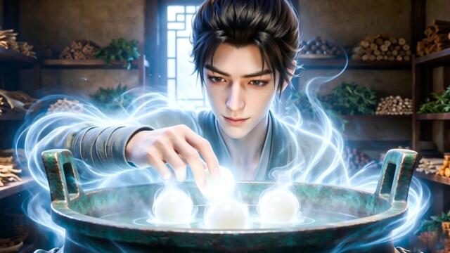【新番】一口气看完EP01-55🔥废柴靠吃灵食也能白日飞升？手握逆天玉盘 | MULTI SUB