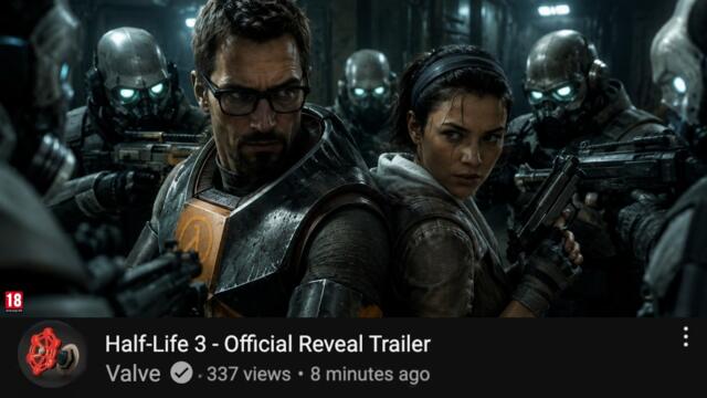 Half-Life 3 (2026) - First Trailer | Valve | Summer Game Fest | Concept