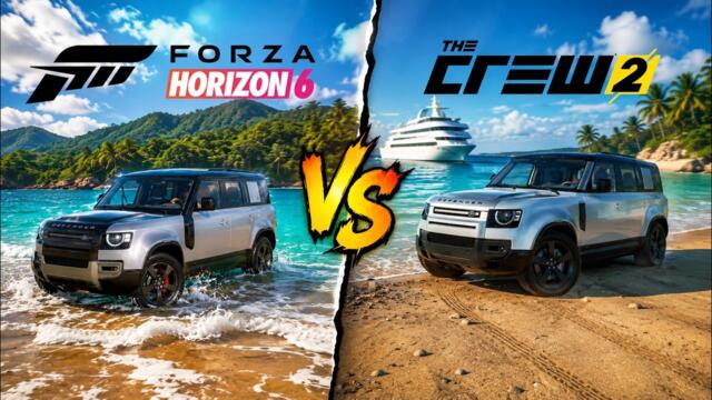 Forza Horizon 6 VS The Crew 2 Physics Details and More!