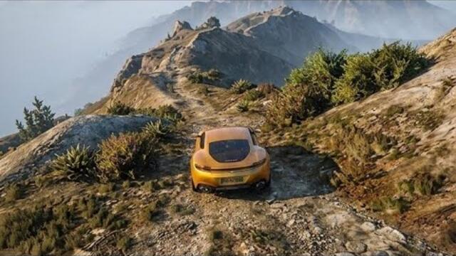 Testing The Limits of GTA 5 with RTX 5090 Graphics - 10:21 Minutes of Pure Ferrari Action!