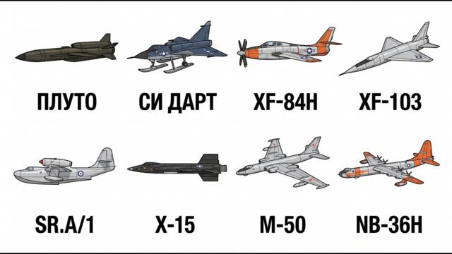 8 БЕЗУМНЫХ авиационных проектов