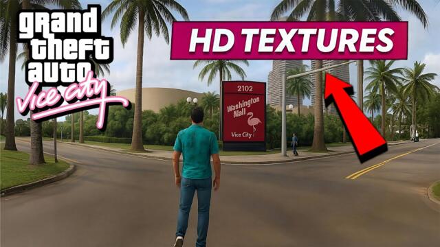 HD Texture Graphics Mode for GTA VC | How to Install GTA Vice City VRT3 Retextured Mode Pack for VC