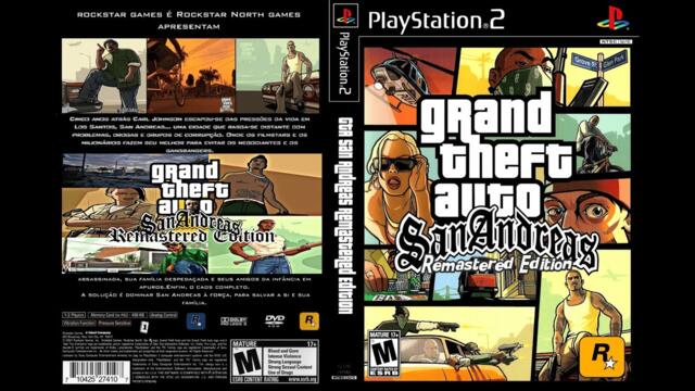 GTA San Andreas Remastered Edition ISO PS2, OPL, PCSX2