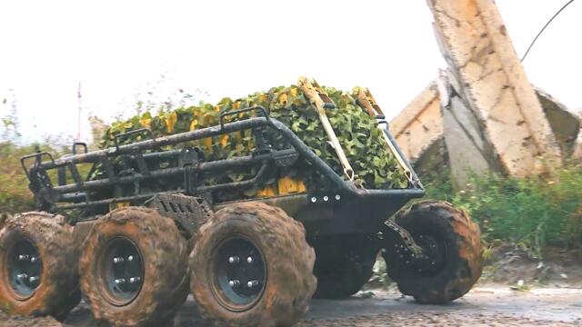 Испытания наземного дрона ZALA GX-3 армии России