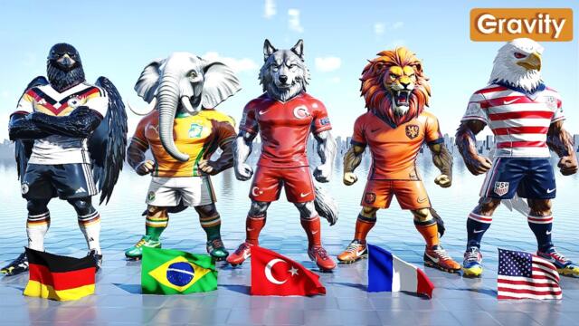 All 48 Countries Mascots ⚽ | World Cup 2026