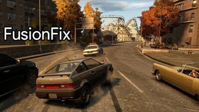 FusionFix For GTA IV : The Complete Edition or Legacy Version