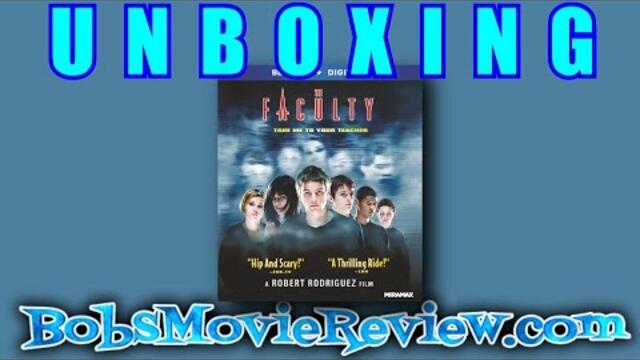 The Faculty Blu-Ray Unboxing
