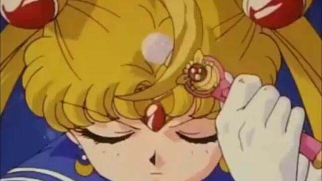 The Sailor Scouts Combine Powers