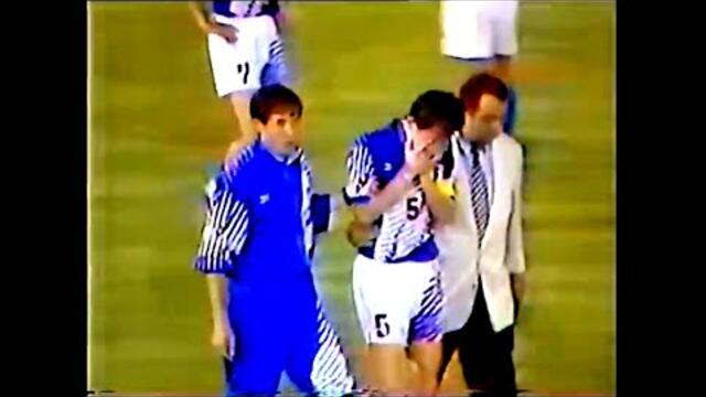 IRAQ DESTROYED JAPAN FIFA WORLD CUP HOPE BY LAST MINUTE GOAL (1993 )
