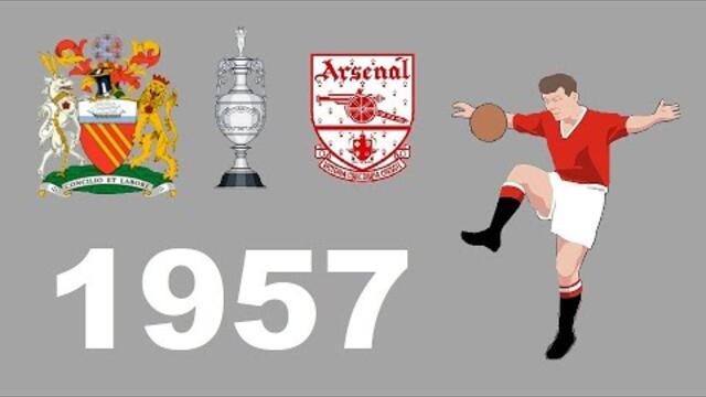 Man Utd v Arsenal - Division One (September 1957)