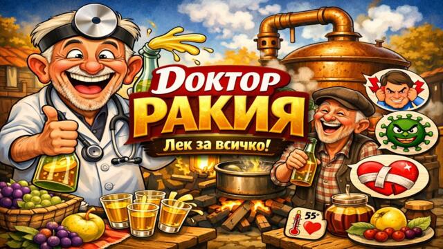 Доктор РАКИЯ (Лек за всичко) 🍇🥃 | Балкански Купон 2026