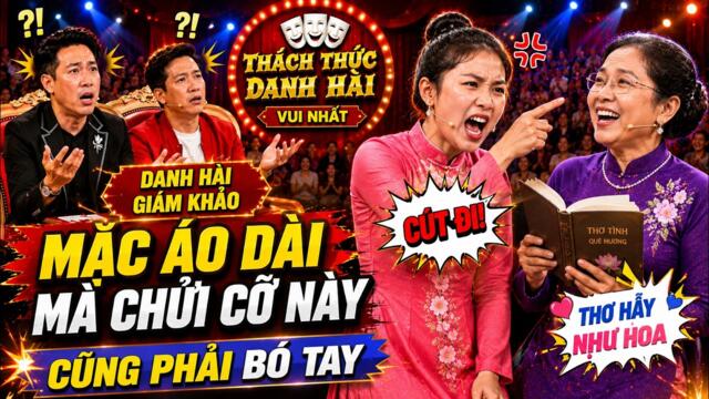 Những nữ thí sinh bận áo dài mà vô cùng hài hước làm Trấn Thành - Trường Giang cười sặc nước miếng