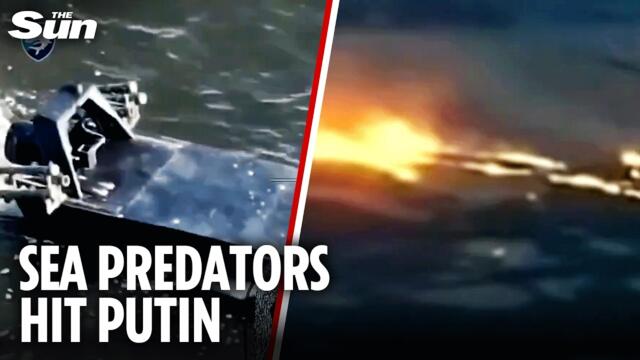 Ukrainian marine drones unleash lethal wave of attacks on Russian positions