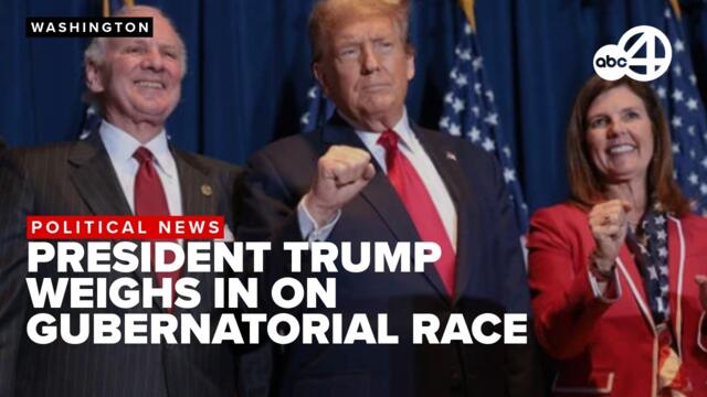 President Donald Trump issues massive endorsement in South Carolina governor's race