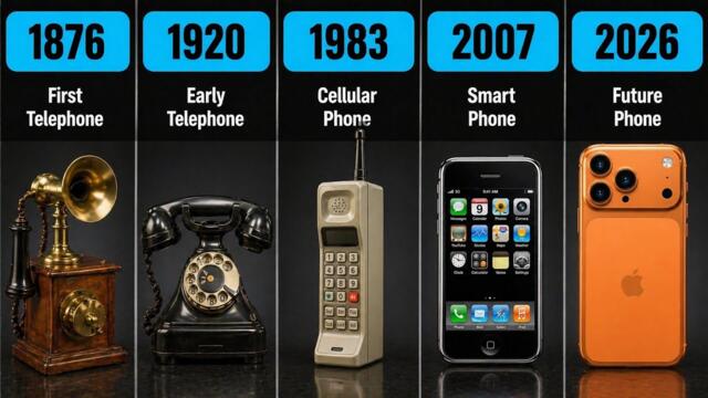 Evolution of the Telephone (1876–2026