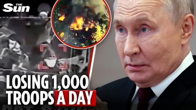 Putin’s bloody war stumbles as defiant Ukraine unleashes lethal AI drone blitz