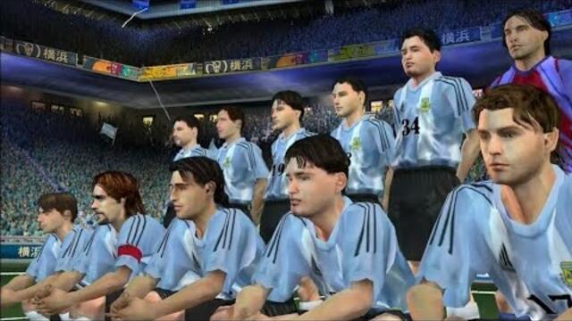 [PC] FIFA World Cup 2002 | Argentina Long Play | World Class Difficulty