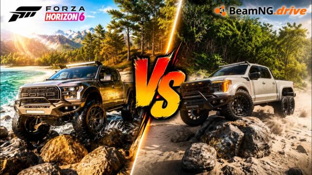 Forza Horizon 6 vs BeamNg Drive! Which have more details?