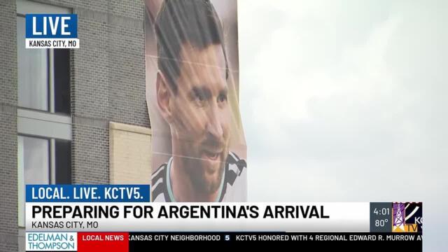 Kansas City prepares for World Cup as Argentina arrives this weekend