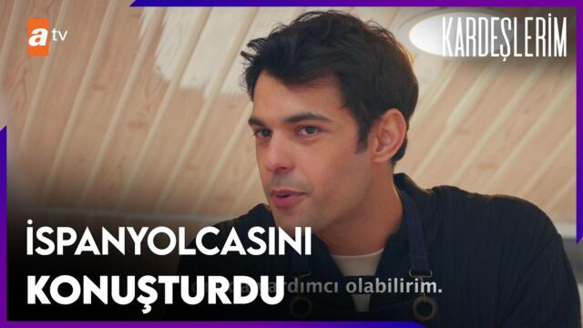 Ayaz İspanyolca konuşunca Asiye şaştı 😳- Kardeşlerim 112. Bölüm