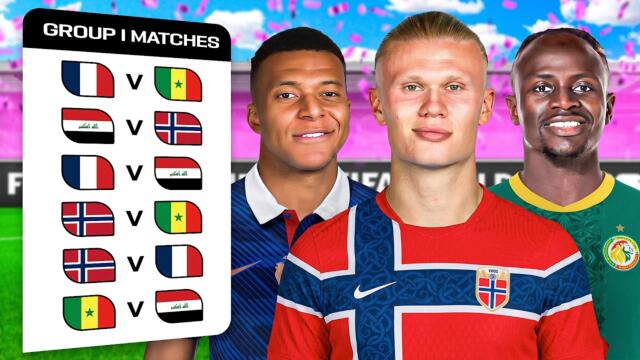 I Simulated Every Group I Match at the 2026 World Cup!