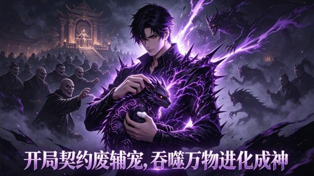 【FREE】《开局契约废辅宠，吞噬万物进化成神》灵宠遭人觊觎欲被吞噬，系统现世改写宿命，从此开启逆袭人生#动漫 #小说改编 #漫画