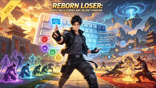 【FULL】💻Reborn from a tragic end, I gain Ctrl+C skill to copy all talents and martial arts