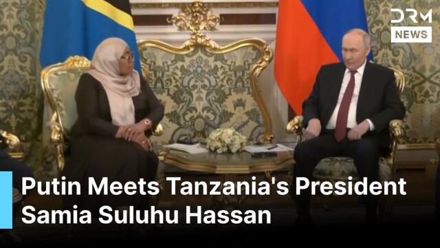FULL MEETING: Putin Meets Tanzania's President Samia Suluhu Hassan Ahead of Economic Forum | AC1B