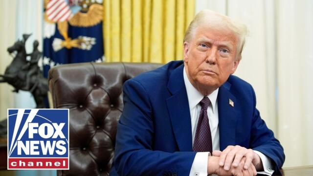 President Trump speaks in Oval Office