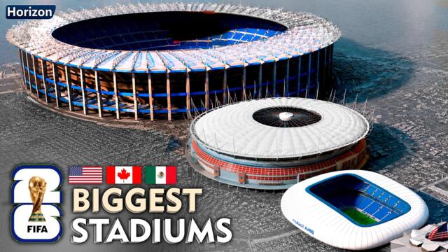 Biggest FIFA World Cup 2026 Stadiums (Capacity Ranking)