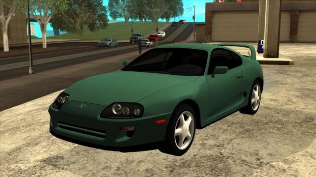 GTA San Andreas [PC] - 1993 Toyota Supra Mod