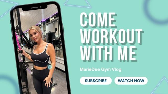 Marie Dee - Workout￼ Vlog | Marie Dee 🏋🏽‍♀️🦋💪🏼