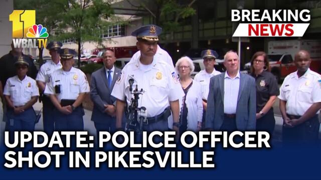 Breaking: Police provide update after officer shot