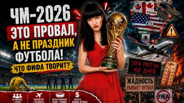 ЧМ-2026 — ЭТО ПРОВАЛ! Что ФИФА скрывает от болельщиков?