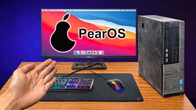 This Old PC Would Be Trash Without PearOS! ( Better than macOS)