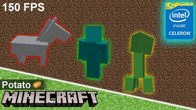 How to run Minecraft smoothly on Super Low-end Celeron PC Laptop || Potato Minecraft || Windows 2000