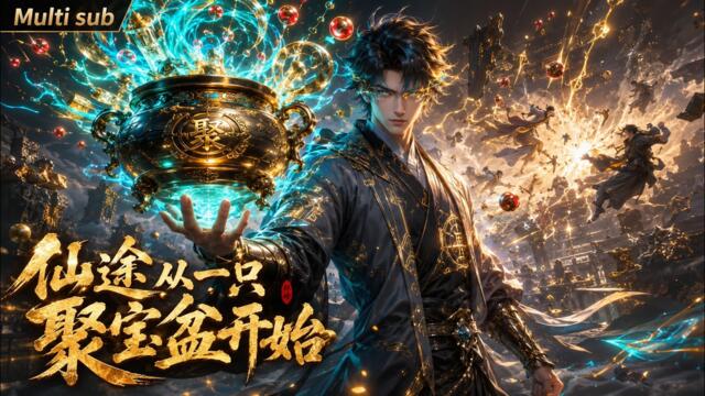 【AI anime】💥💥💥开局五行杂灵根被嘲笑是修仙废柴？！老子反手掏出神秘聚宝盆，凡物无限倍增直接格式化满天神佛《仙途从一只聚宝盆开始 》 #国产动漫#次元动漫  #破界 #動漫