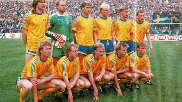 03/06/1987 European Championhsip Qualifying SWEDEN v ITALY