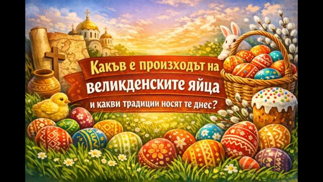 Какъв е произходът на великденските яйца и какви традиции носят те днес?