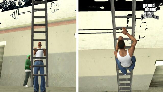 Put Ladder Anywhere in GTA San Andreas