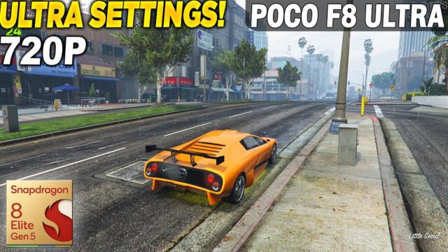 GTA 5 Enhanced Snapdragon 8 Elite Gen 5 Winlator - Poco F8 Ultra