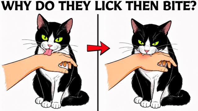 Why Does Your Cat Lick You, Then Bite You?