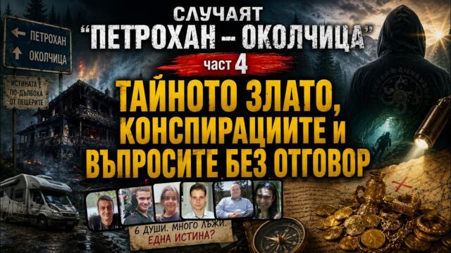 Случаят „Петрохан“ - „Околчица“  - Тайното злато, конспирациите и въпросите без отговор - част 4