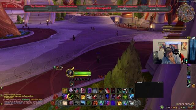 Rankstranger62 is live, Sub Rogue, BG'S, playing World of Warcraft