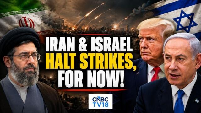 Iran & Israel Pause Strikes After 48-Hour Escalation | President Trump Claims Credit | N18G | 4K