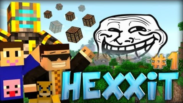 &quot;The Crafting Table Troll&quot; - HEXXIT COOP ep1 w/ Double, Clash and Ghost