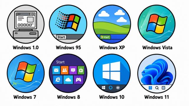 Every Windows Version Explained in 9 Minutes | All Windows Editions